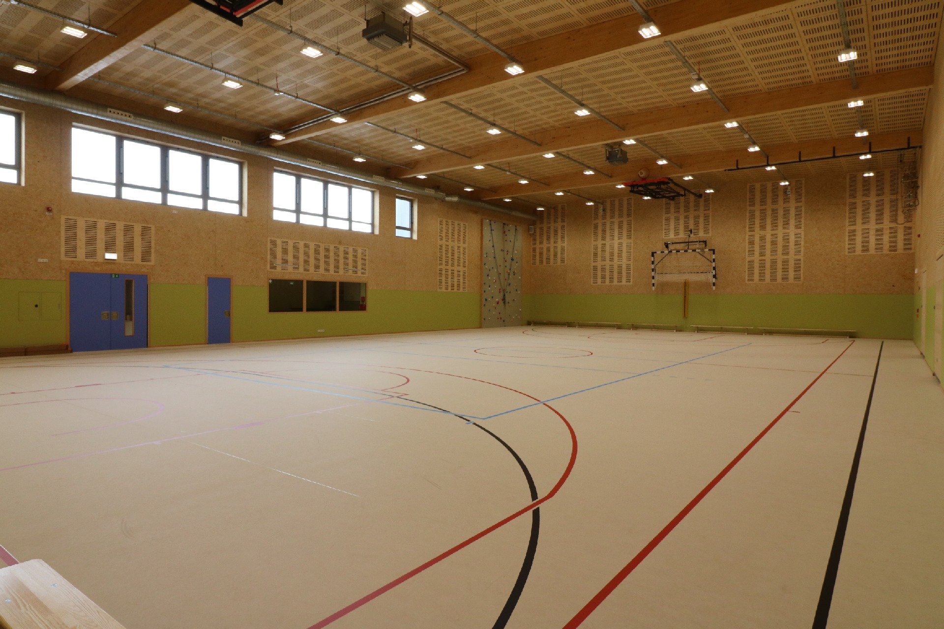 Nouveau hall sportif à Ell - Campus Fräschepillchen
