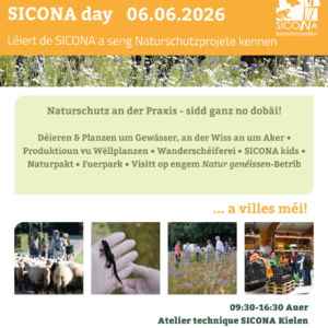 SICONA day 06/06/2026 - Léiert de SICONA a seng Naturzschutzprojete kennen