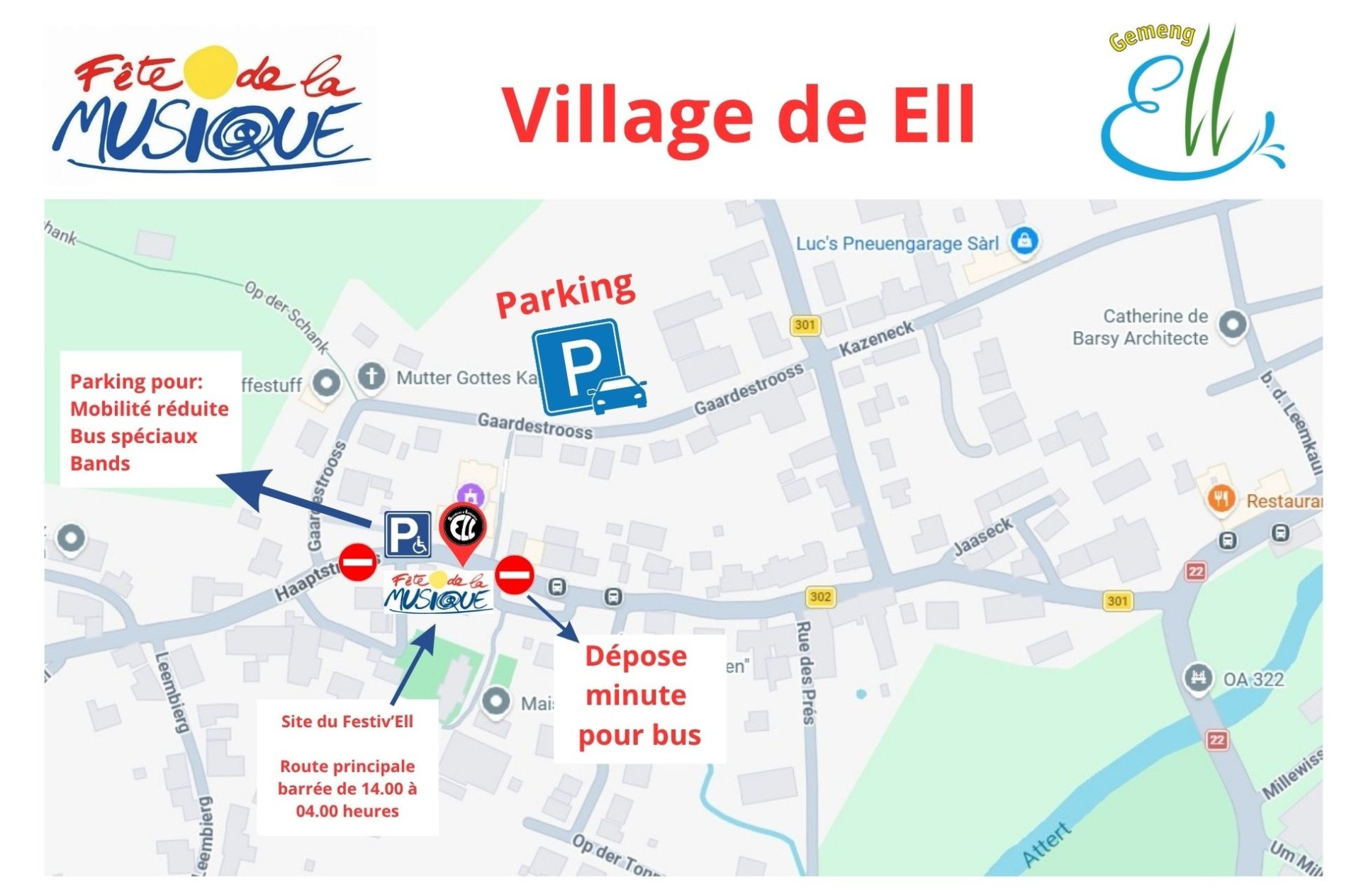 de Colpach-Bas - 1 Description Parking