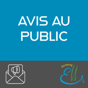 AVIS AU PUBLIC - CR303 entre Roodt et Colpach-Haut barré en raison des travaux sur les arbres, vendredi le 17/07/2026