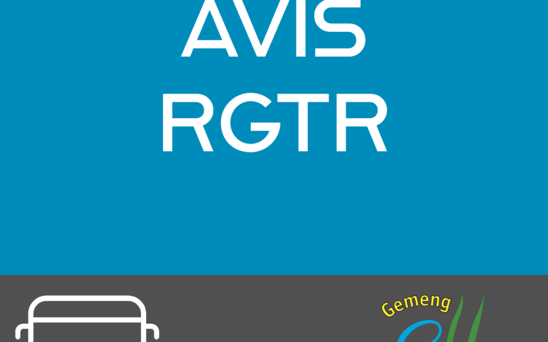 AVIS RGTR 2026/705 – Courses spéciales de renfort à l&rsquo;occasion de la fête populaire « Schueberfouer 2026 »