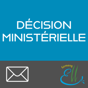 Décision Ministérielle 2026-001200 du 10/08/2026 - SICONA