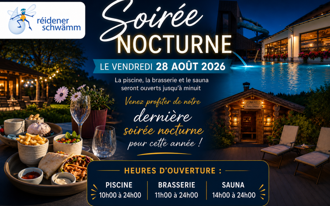 Soirée Nocturne an der Réidener Schwämm – 28/08/2026