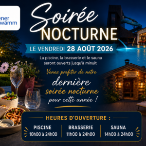 Soirée Nocturne an der Réidener Schwämm - 28/08/2026
