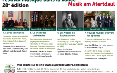 Festival Musique dans la vallée – Musik am Atertdaul